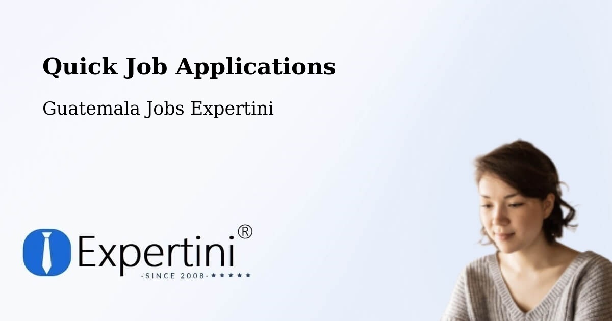Quick Apply Feature – Pasaco - Guatemala Jobs Expertini